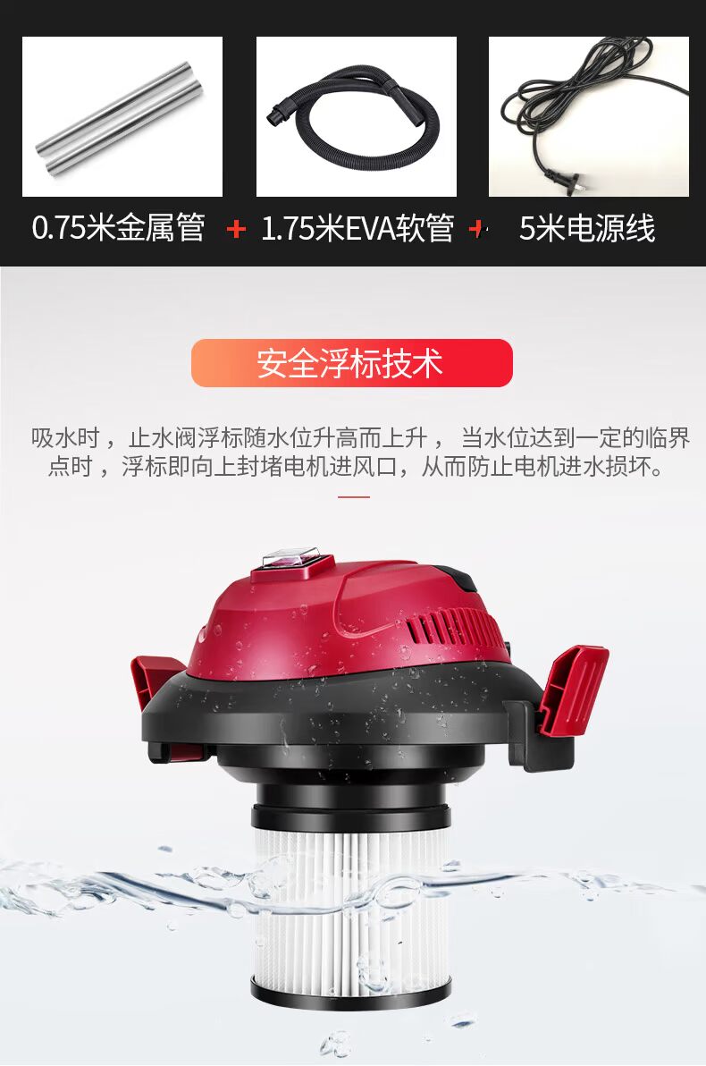 Máy hút bụi gia đình TCL siêu mạnh công suất cao cầm tay thùng nhỏ khô và ướt thổi thảm máy hút bụi - Máy hút bụi robot hút bụi philips