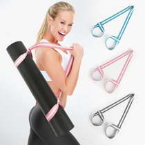 Yoga strap multi-purpose yoga mat strapping rope extension strap portable strap cotton yoga strap storage rope