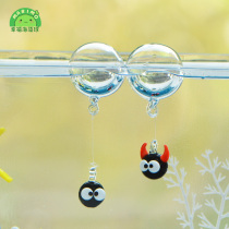 Seaweed ball MARIMO Japanese hand-made cartoon glass floating ball small animal hydroponic micro-landscape decoration DIY landscape