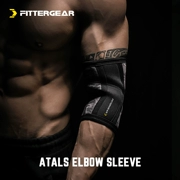 FitterGear tập thể dục khuỷu tay băng ghế dự bị thiết bị bóng rổ đào tạo thể thao dày cánh tay khớp bảo vệ - Dụng cụ thể thao