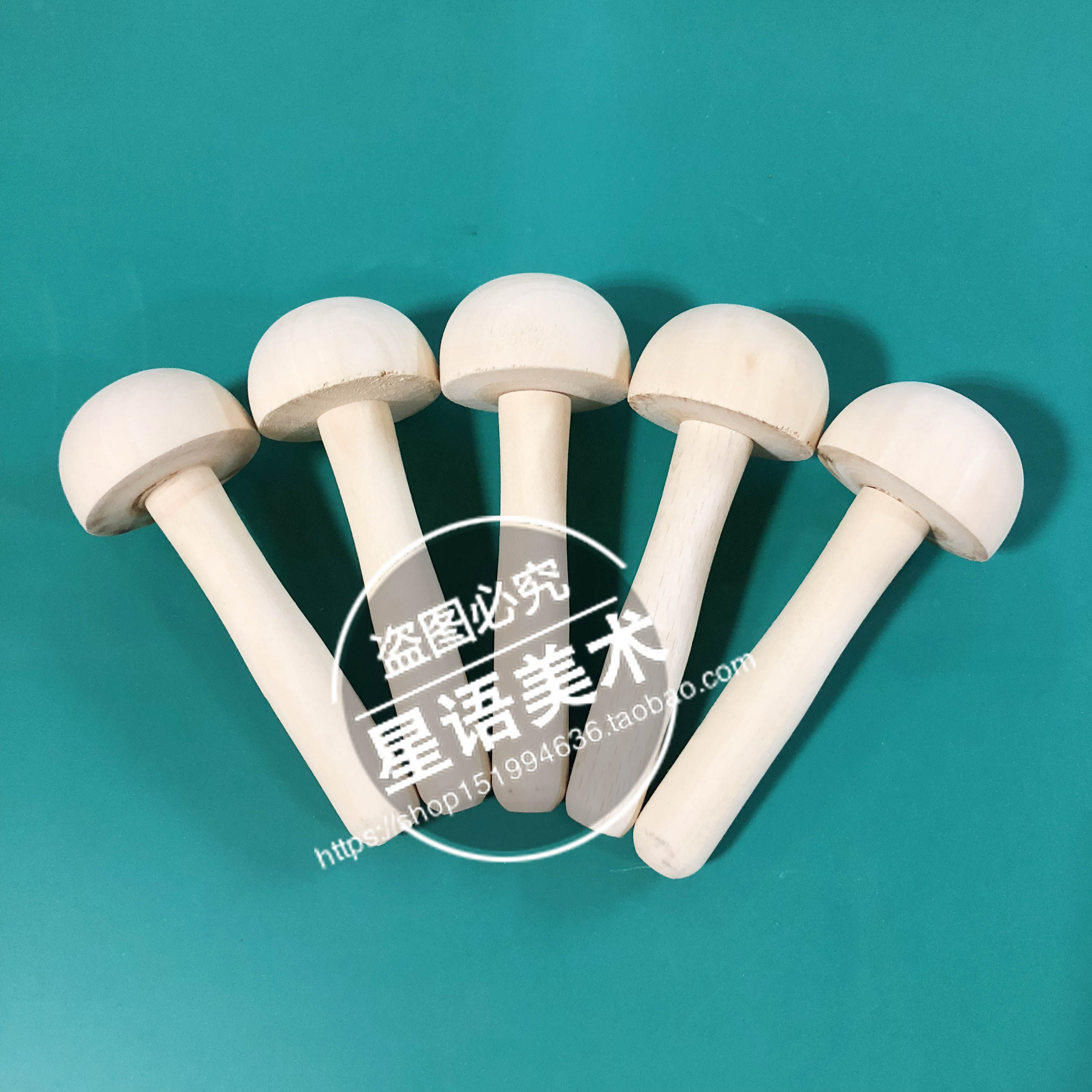 5 prints painted with wood-ink-tumulus wood Mushroom Prints Tool Prints with wood mushrooms wood mushrooms