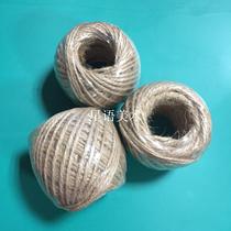 Hemp rope diy handmade vintage ornaments colorful rope braided rope rope binding rope chandelier hanging card photo wall