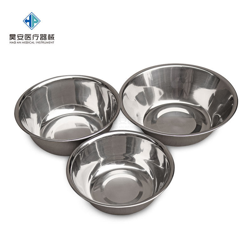 不锈钢304换药盆换药碗送药消毒镊子棉球敷料置物14cm16cm20