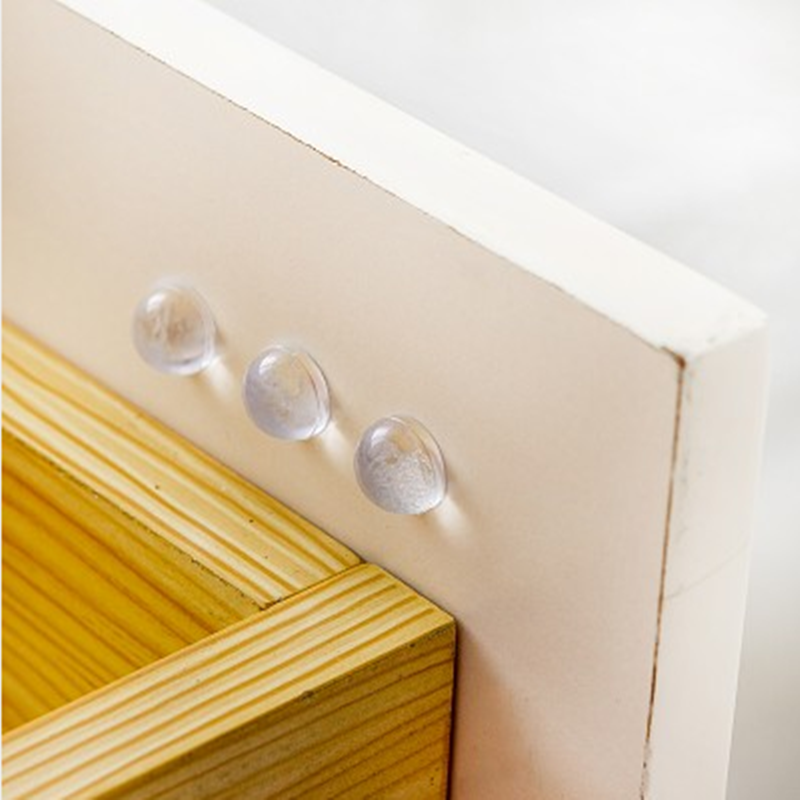 Creative self-adhesive cupboard door anti-collision pad silencing cushion self-adhesive anti-collision resistance granule