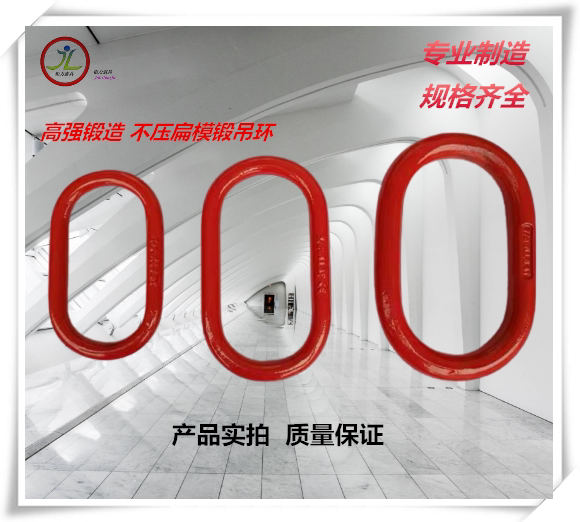 Special high-strength long rings Strong rings Die forged long rings Lifting rings Oval rings Slings