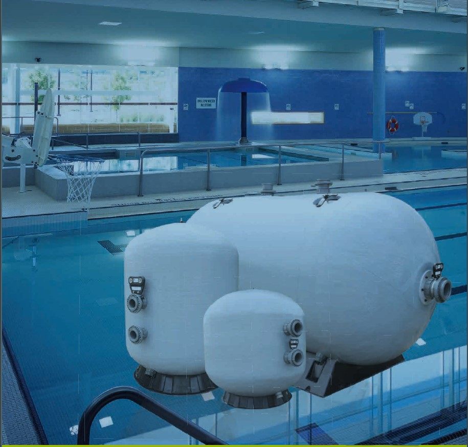 Willpower ten thousand see EMAUX swimming pool H Series commercial circular filter sand cylinder horizontal bath quartz sand filtration equipment