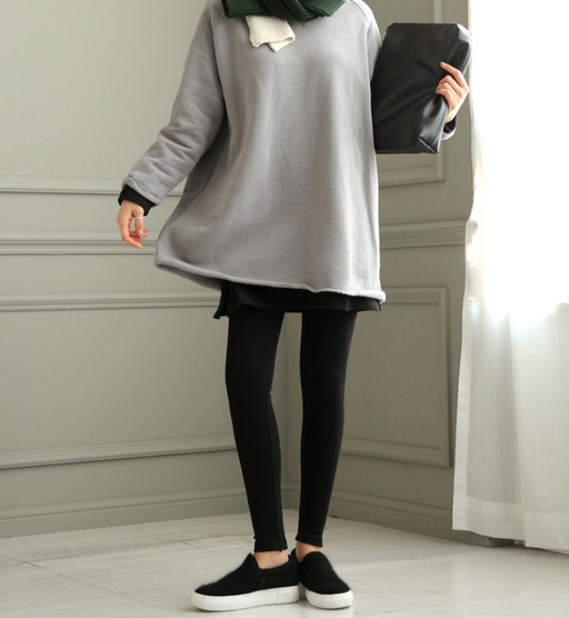 Mùa xuân và mùa thu dày cotton xà cạp thể thao phụ nữ mặc đan bóng đen bó sát chân quần quần tây nữ đẹp