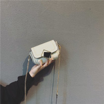 Small ck soft leather mini small bag female 2020 new trend all-match messenger bag net red chain mobile phone bag fairy tide