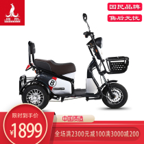 Phoenix electric tricycle family mini car Pick up children adult battery car scooter Electric tricycle double