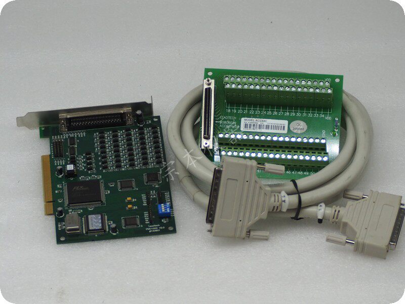 Leisay Leadertech DMC1000 V2.0 Motion Control Card 4 Axis ACC68C CABLE68-NP-20