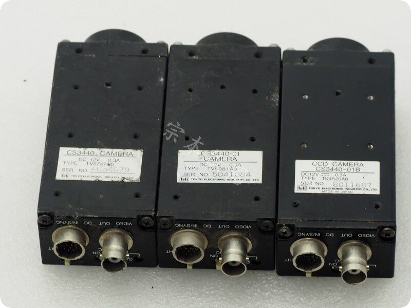 Teli CS3440 CS3440-01 CS3440-01B Industrial Camera Black and White CCD Camera