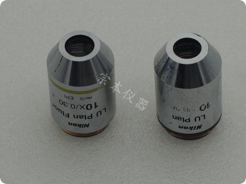 Bargain NIKON LU Plan Fluor 10X 0 3 Nikon Metallographic Tool Microscope Objective Lens Bright field