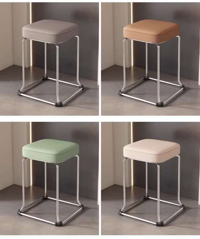 Железо стул домой табуретка Сложенное соус табуретка составить табуретка стул Стул Дварф обеденный стол панель табуретка менять обувь стул 