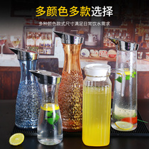 Bar acrylic juice pot plastic anti-drop cool water bottle PC wine tie pot acrylic wine dispenser jug