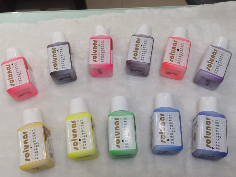 Huangyu Fluorescent Color Cream Super Bright Color Cream Color Cream