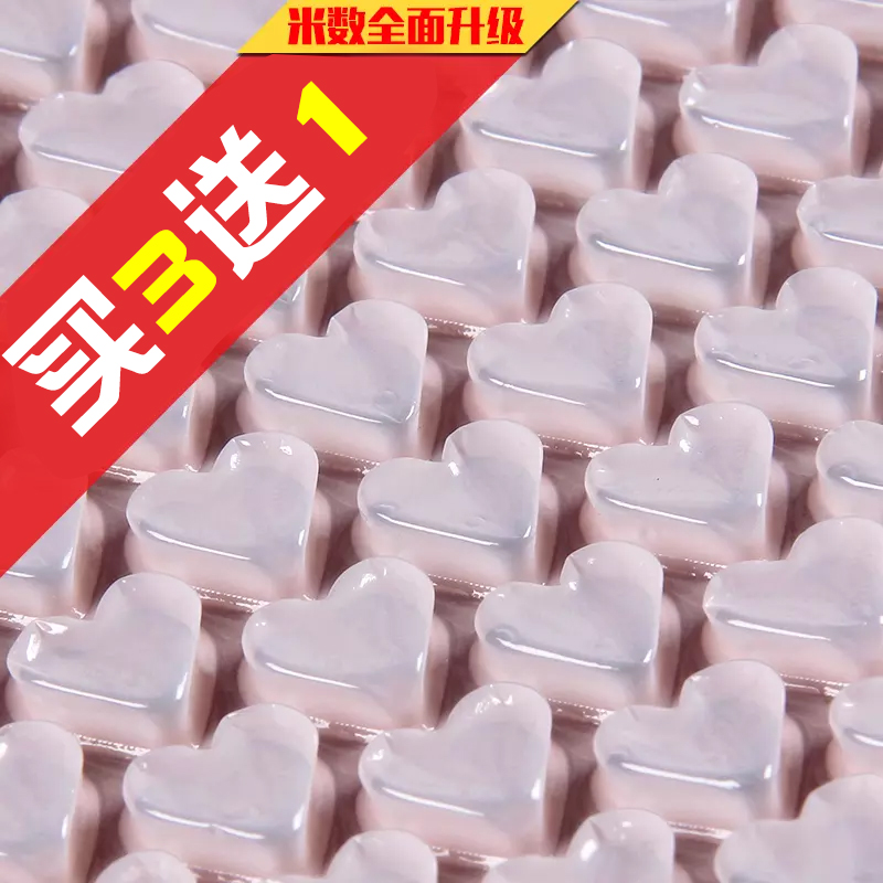 Thickened color love bubble film heart-shaped foam express packing shockproof film wholesale bubble pad paper roll 30cm