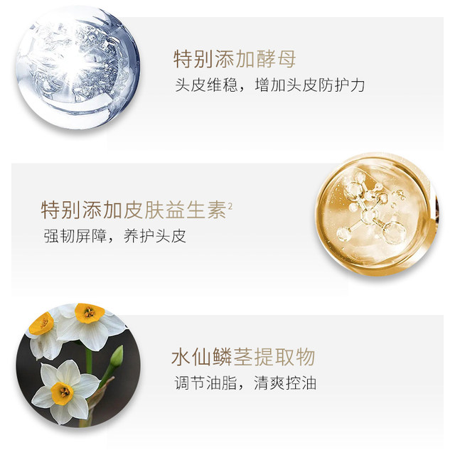 Watsons Sanshenghua Shampoo 400ml Balanced Revitalizing Root Care Anti-Dandruff Repair Shampoo Genuine Anti-Counterfeiting