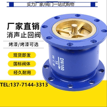 HC41X-16 silencing silencing check valve flange check valve DN40 50 65 80 100 150 200 inch