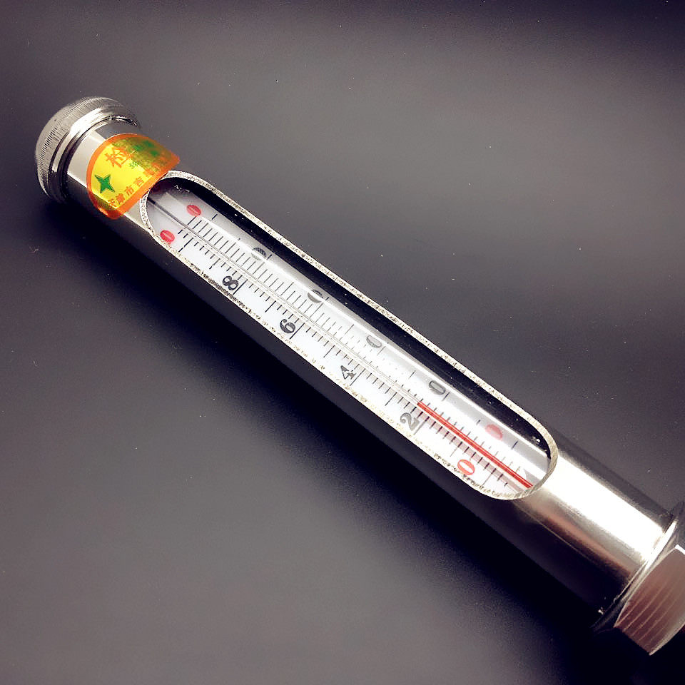 Metal cover thermometer WNG-11 water temperature meter 0-50-100-150 degrees industrial boiler pipe