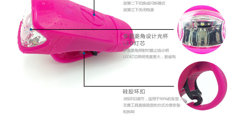 Eclairage pour vélo - phare - Ref 2399048 Image 16