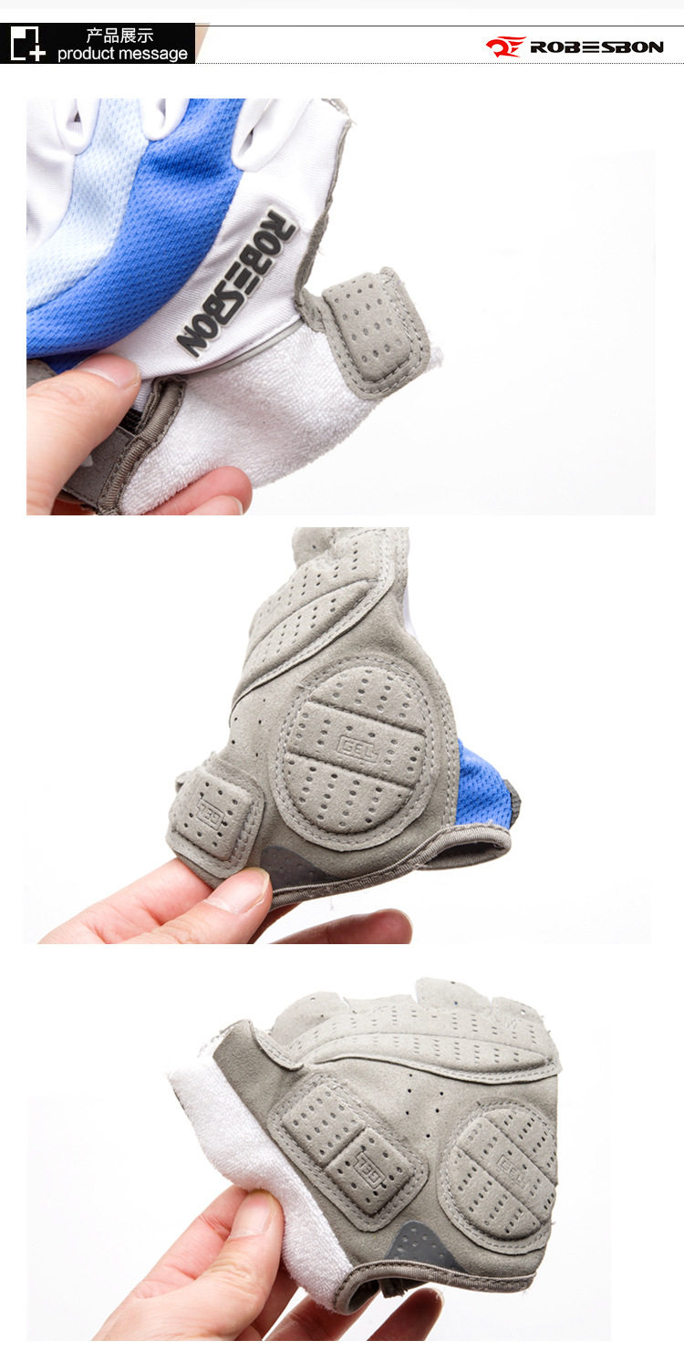 Gants de cyclisme mixte - Ref 2244914 Image 12