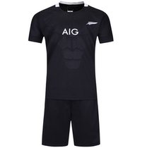 2019-20 New Zealand All Black Team Dress Rugby Suit KidsAll Blacks Ruggby Jersey