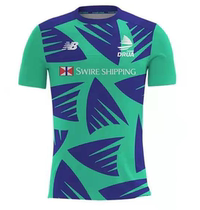 2022 Fiji mens short sleeve vests fitted with rugby jersey FIJI VEST Rugby Jassery