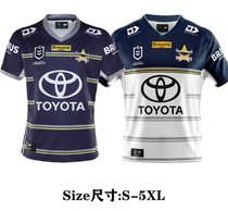 2021 Blue Cowboys Home and away NRL Rugby shirt Mens short sleeve t-shirt Rugby jersey