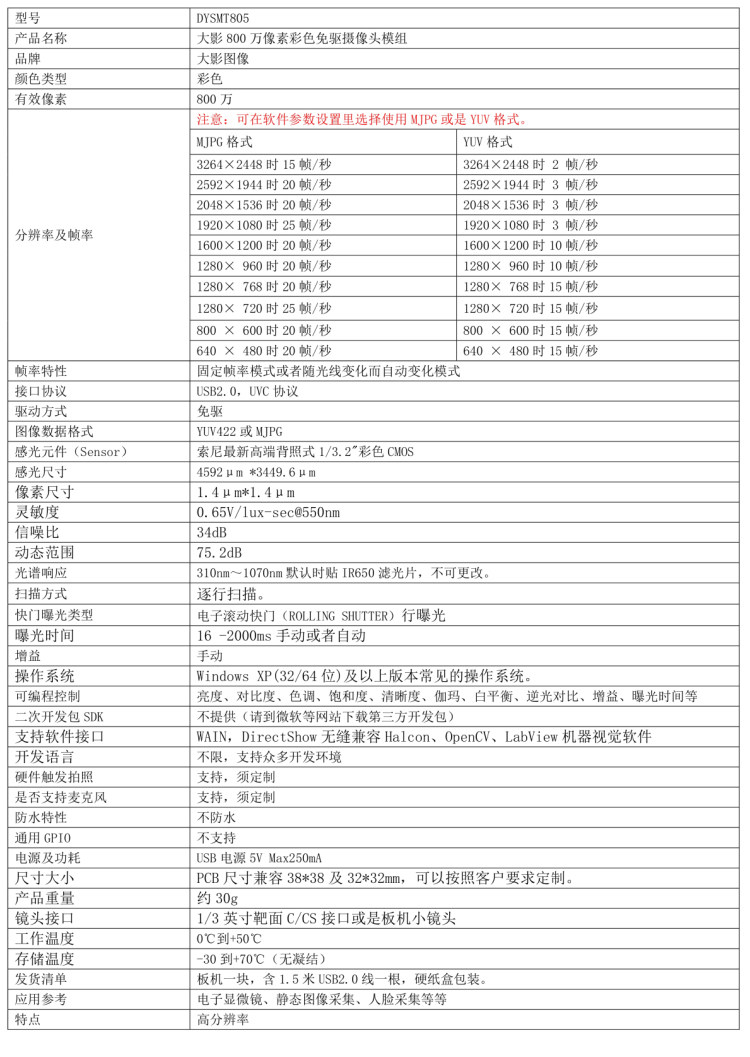 Промышленные Камеры/Видеокамеры usb免驱摄像头模组1600万像素机器人脸大影图像目镜工业相机高清 Large shadow image
