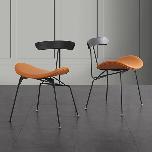 Ant Dining Staud Home Back -обратная связь северной европейской роскошной индустрии в стиле дизайнерского дизайнера ретро -переговоров и стула