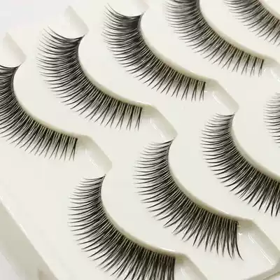 tou ming geng natural false eyelashes female eye end elongated thick eyelashes makeup cross eyelashes buy 2 boxes sent glue