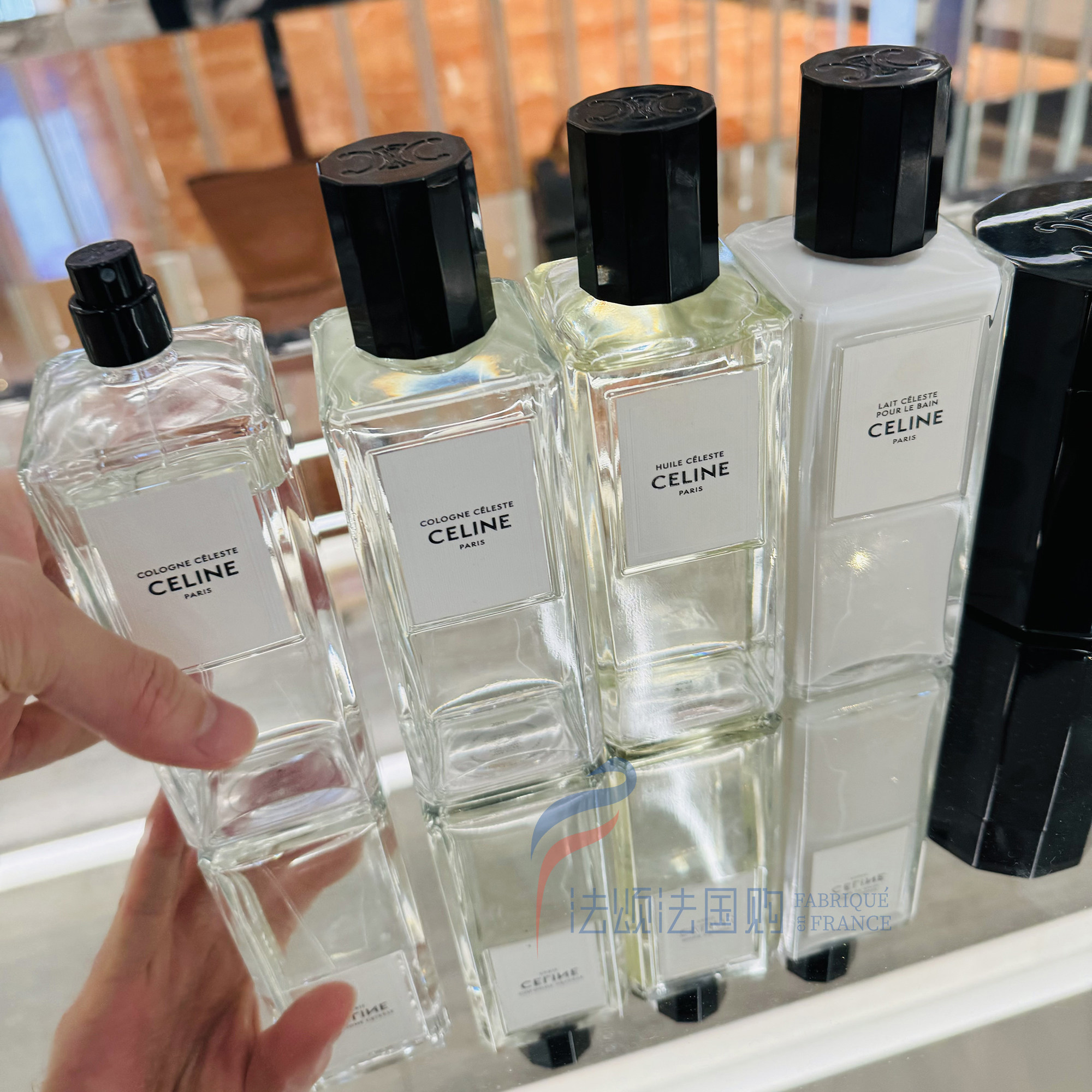法国购Celine思琳COLOGNE CELESTE天际之水古龙水身体油沐浴乳250值得 