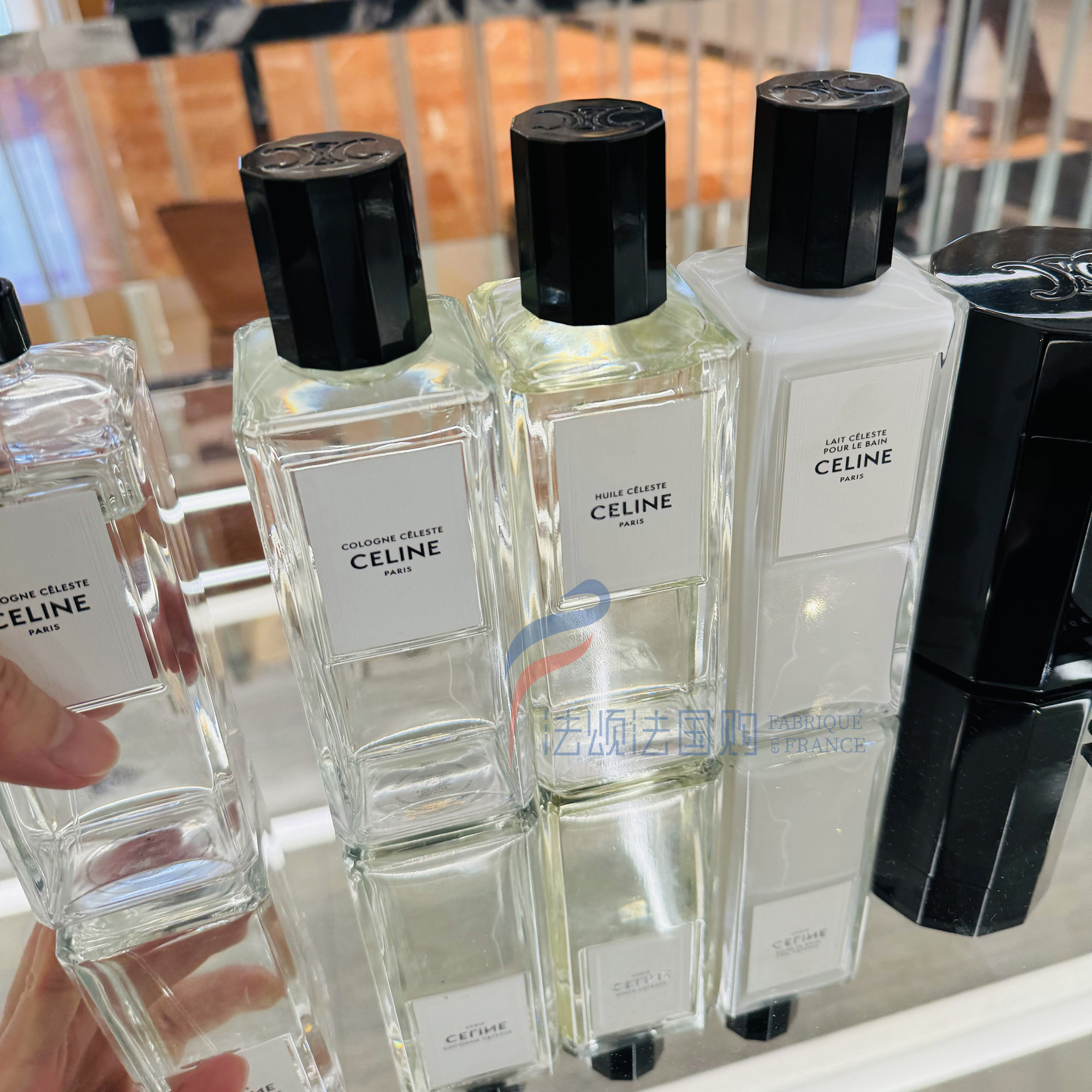 法国购Celine思琳COLOGNE CELESTE天际之水古龙水身体油沐浴乳250值得 