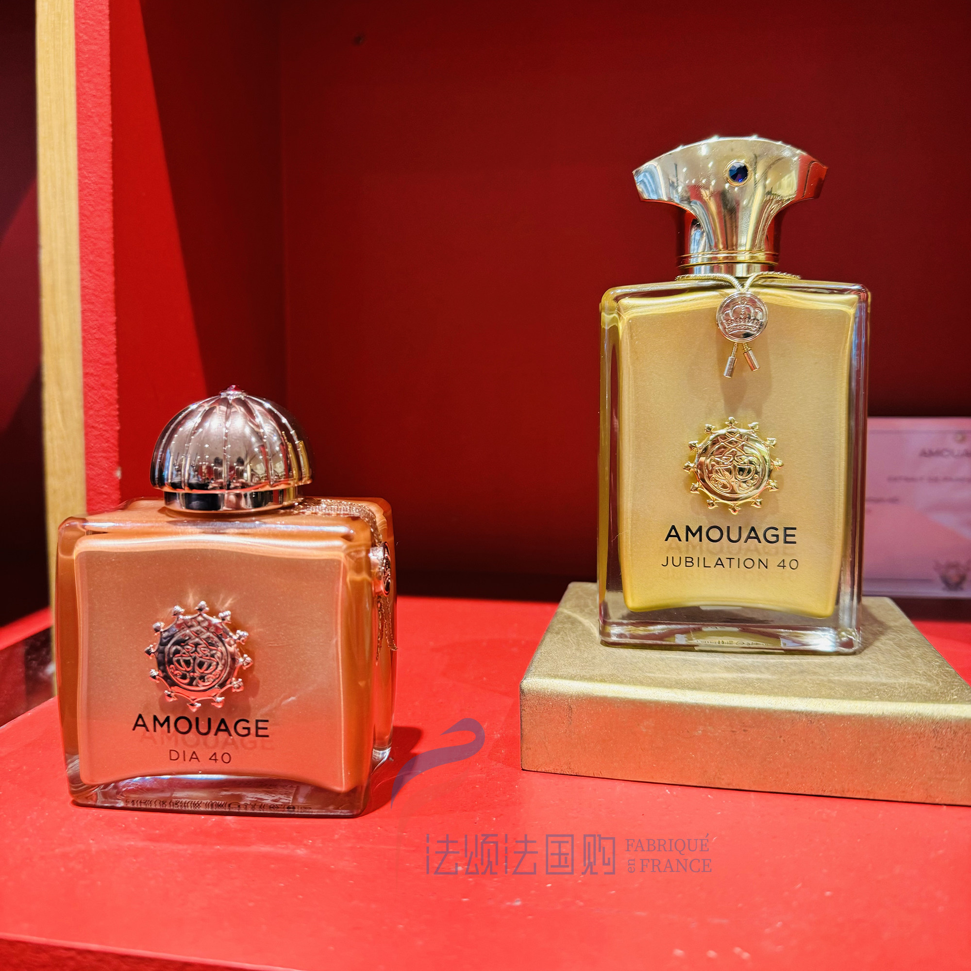 法国购Amouage爱慕JUBILATION月之咏叹男士40DIA40迪亚40女士香精值不值