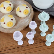 Bé hộp sọ khuôn phim hoạt hình động vật pasta pasta dập nổi khuôn hoa trang trí khuôn fondant bánh quy khuôn - Tự làm khuôn nướng