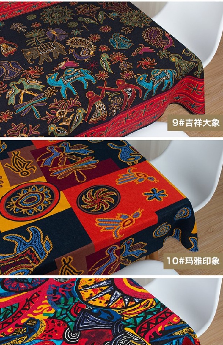gió Quốc in Bohemian vải vải bông dệt may DIY khăn trải bàn handmade retro chắp vá Đông Nam Á - Vải vải tự làm vai cotton