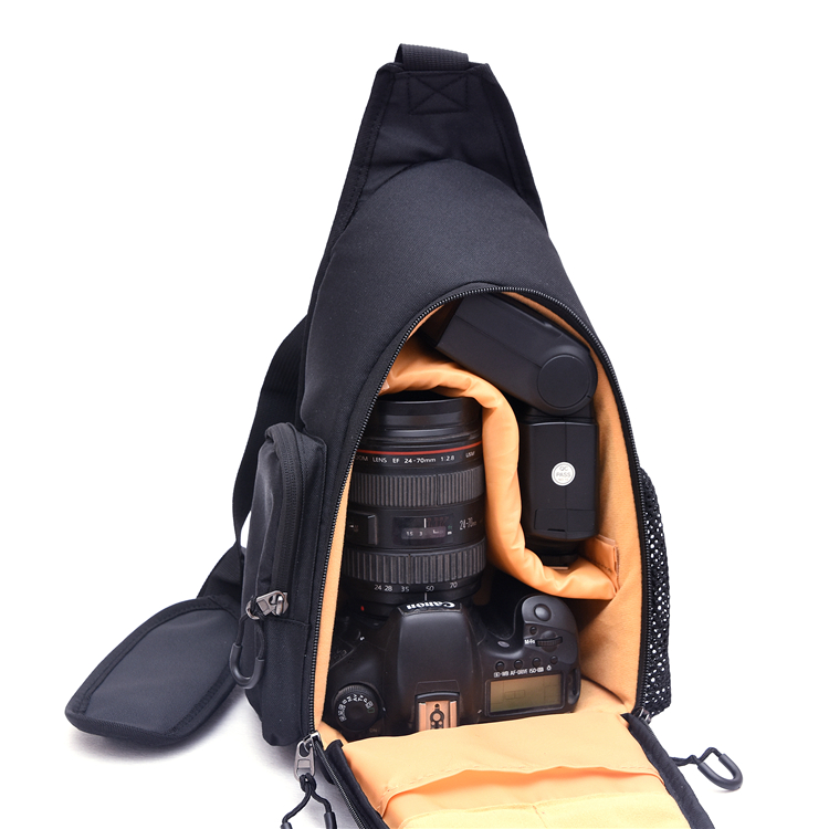 Canon SLR túi máy ảnh túi máy ảnh gói ngực xách tay 80D1500D750D60D200D800D6D5D3 xiên - Phụ kiện máy ảnh kỹ thuật số balo máy ảnh canvas