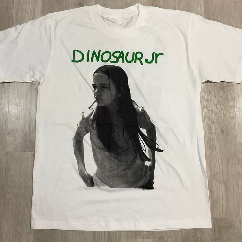 DINOSAUR JR Dinosaur II Рок-группы вокруг Tide Бренд короткий рукав американская хип-хоп пост-панк футболка