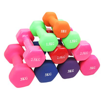 Sports dumbbell ladies weight loss jumping exercise home fitness thin arm body shaping 1 2kg3 4 Children Children child Yalu pair