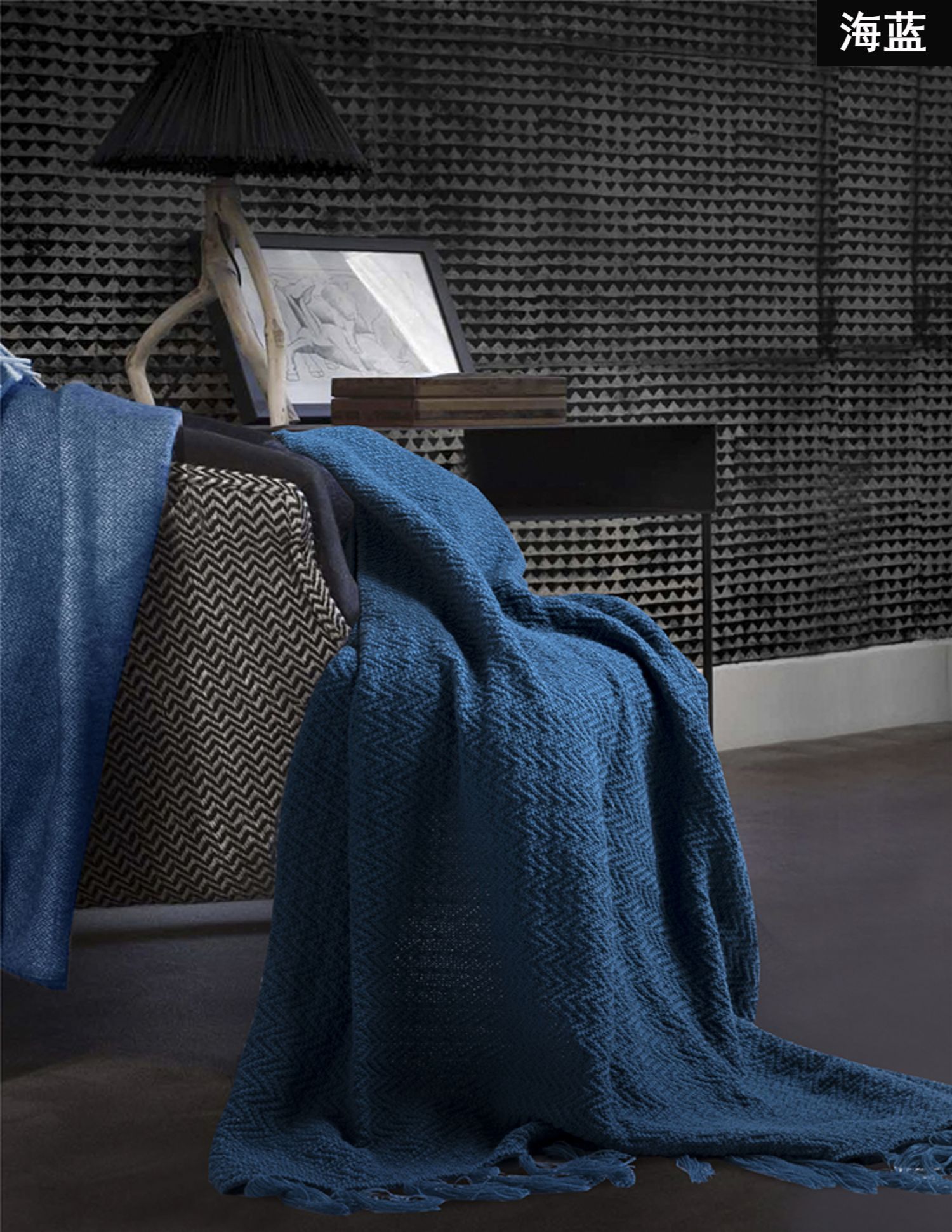 Bắc Âu đơn giản đơn giản chăn văn phòng chăn giản dị chăn dệt kim sofa phòng khách 撘 chăn trang trí chăn - Ném / Chăn chăn tuyết nhung
