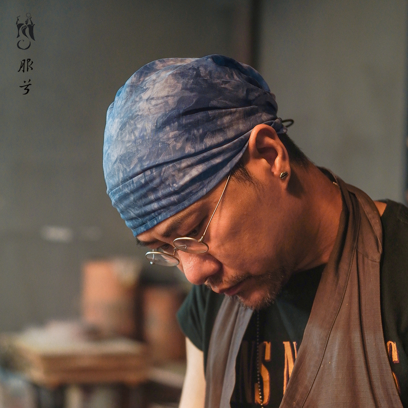 Fu Xi Original Japanese-Style Adjustable Breathable Tie-Dye Sun Protection Hat for Men, Headwrap Hat, Summer Turban Hat, Chef Hat for Women Fu Xi Original Japanese-Style Adjustable Breathable Tie-Dye Sun Protection Hat for Men, Headwrap Hat, Summer Turban Hat, Chef Hat for Women