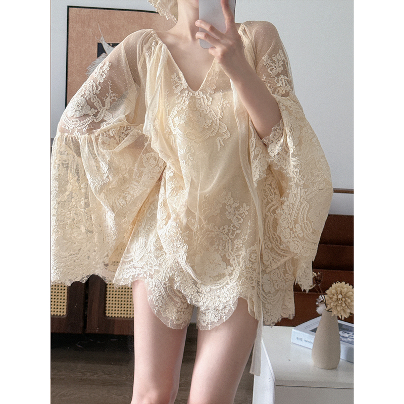 Exquisitely Crafted French Lace Court-Style Shirt for Women 2026, Unique and Beautiful Fairy-Like Top