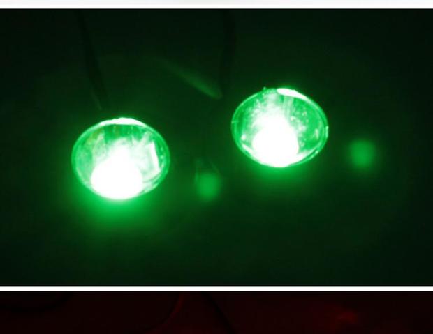 Xe tay ga sửa đổi phụ kiện led bóng đèn giấy phép tấm vít đèn rogue đèn nhấp nháy siêu sáng 12V WISP - Đèn xe máy đèn pha xe wave