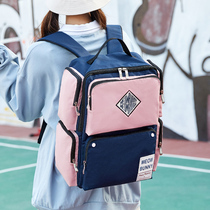 ER youth tooling shoulder bag fashion junior high school student school bag female Korean version of large capacity travel computer backpack