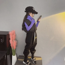 Girl Winter Dress Plus Suede Pants Children Autumn Winter Pants Fashion Sports Pants Kharen Pants Girls Large Children Thickened Light Cage Pants