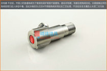 304 stainless steel hot and cold water faucet lengthened and thickened 4-quarter large flow triangle valve eight-character valve
