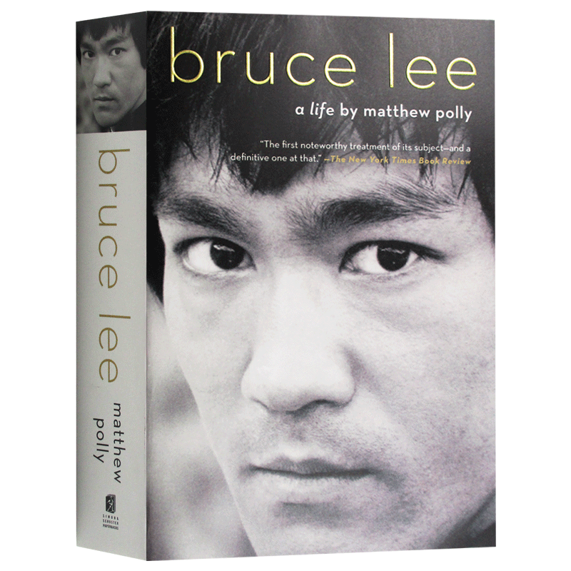 Bruce Lee A Life 李小龙传记 英文原版 人物传记 中国武术大师 传奇人物李小龙 Matthew Polly 马修波利 全英文版 ...
