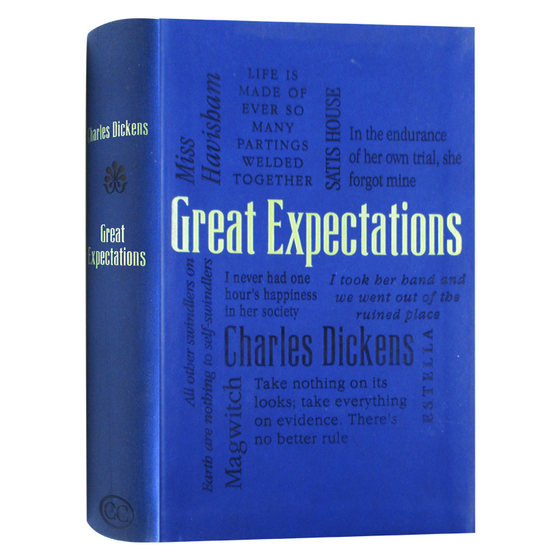 Great Expectations 가죽 에디션 영어 원작 소설 Great Expectations Great Expectations 단어 클라우드 클래식 시리즈 Dickens Charles Dickens 두 도시 이야기 Orphan in the Twist 저자 영어 도서