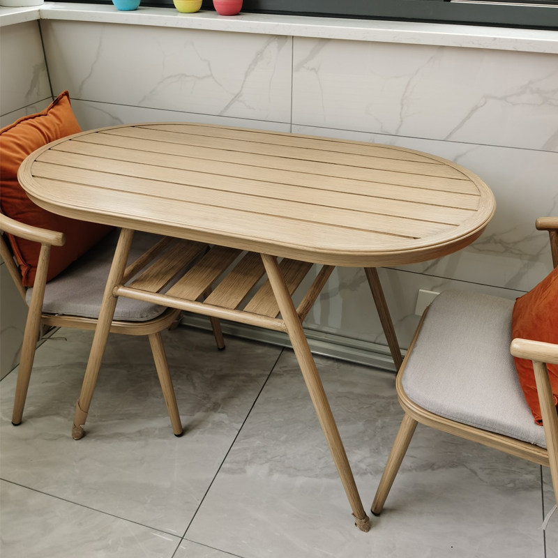 Rattan chair Three sets Balcony Table And Chairs Subnet Red Light Extravaganza Outdoor Patio Garden Casual Small Tea Table Outdoor Table And Chairs