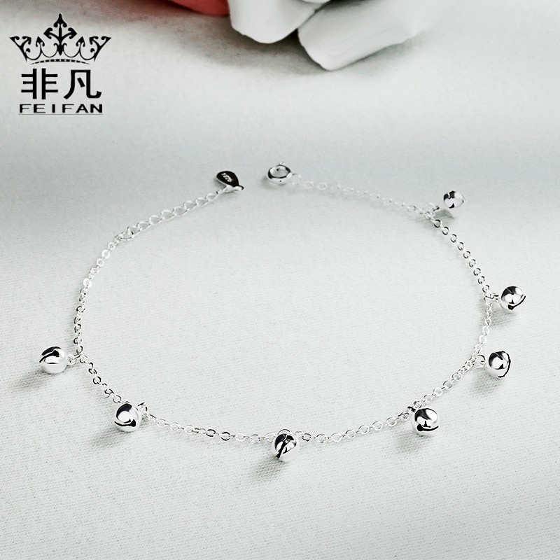Bracelet de cheville Femme OTHER   en Argenterie - Ref 3104097 Image 1